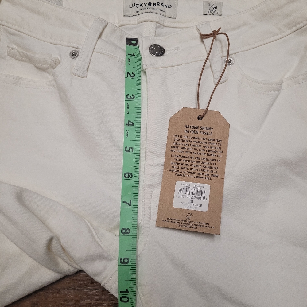 Nwt! Lucky Brand Women’s Cone Denim Jeans Sz 2/26 - Picture 4 of 9